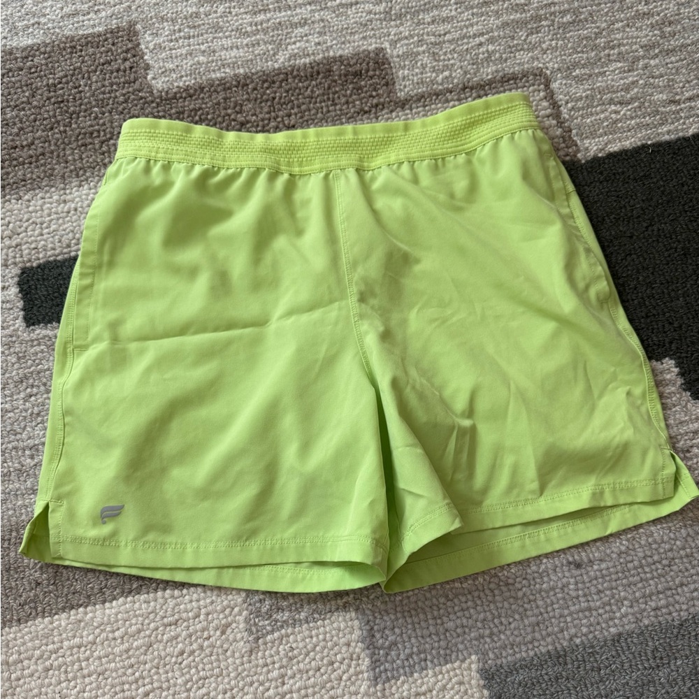 Fabletics men’s athletic shorts with liner